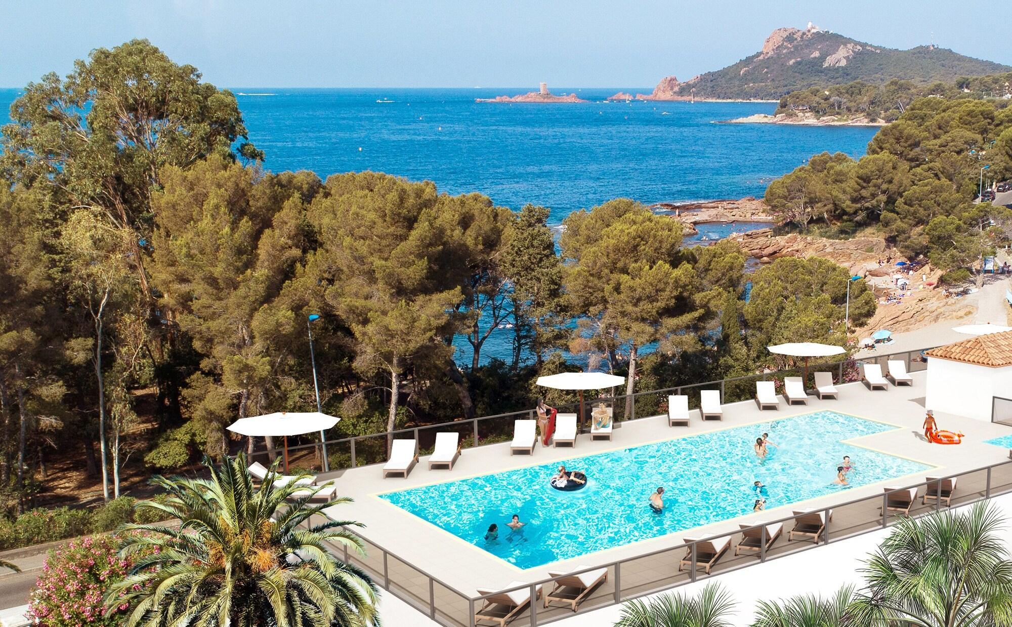 Sowell Hotels La Plage Saint-Raphaël Buitenkant foto